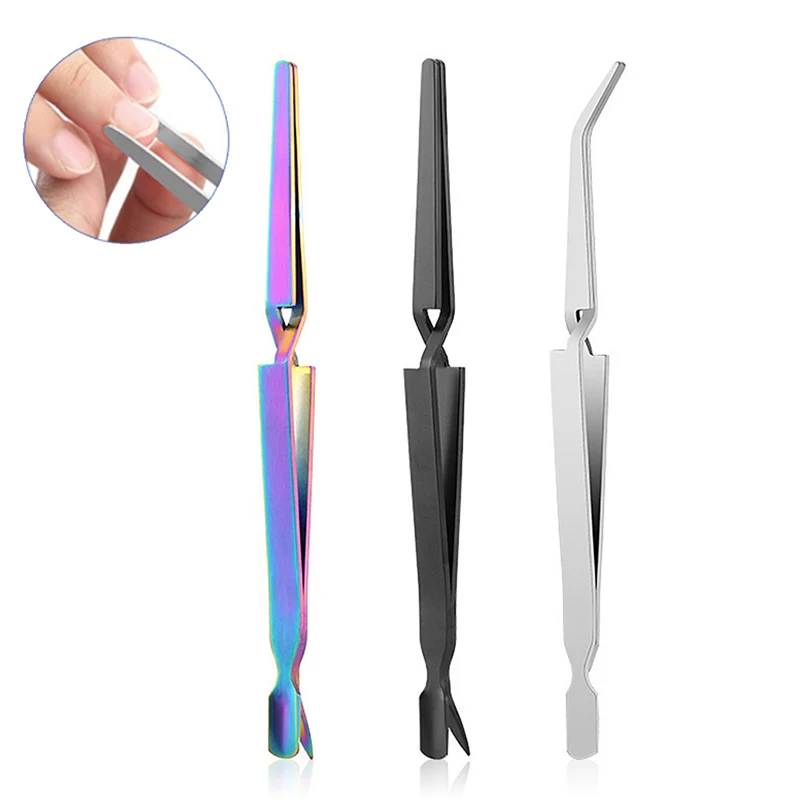 Nail Pinching Tool Magic Wand Acrylic Gel Nails Pincher Tweezers Multi Function | Красота и здоровье