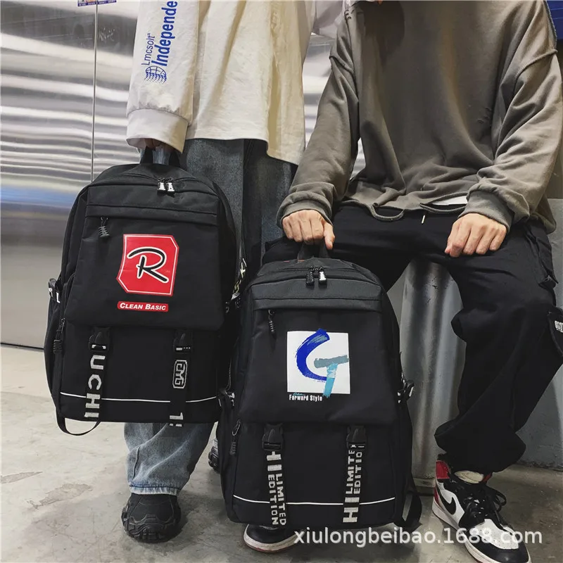 

Xiulong Backpack New Style Fashion ku han Version Oxford Cloth Sports Backpack Men And Women STUDENT'S Backpack Large Capacity T