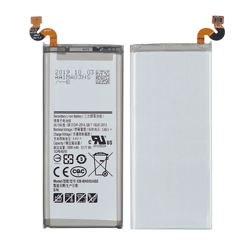 100 Original Note 8 Battery For Samsung N950 N950F N950U N950N EB