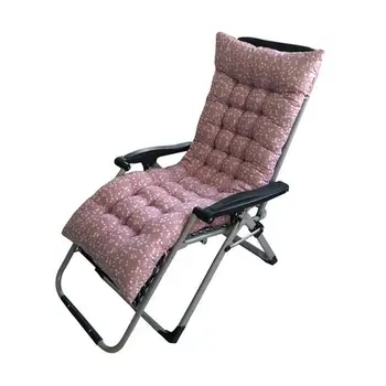 

Chair Cushion Long Cushion Thickened Comfortable Rest Seat Pad Waterproof Mat Pillow For Indoor Outdoor Recliner Chair Lounger