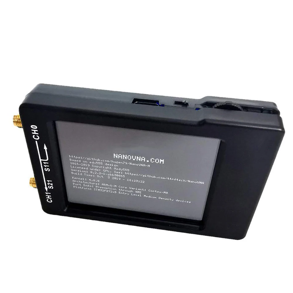 Векторный анализатор сети NanoVNA H 50 кгц ~ 1 5 ггц 2 8 дюйма LCDHF VHF UHF UV антенны + 450 мач