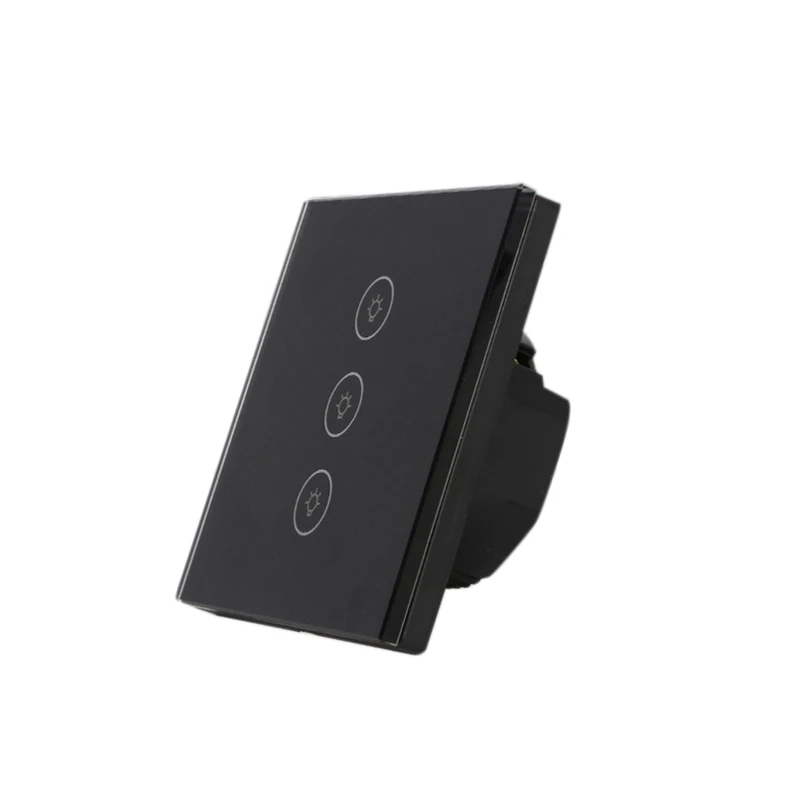 

Color WiFi Intelligent Switch Wall Light Remote Control Touch Control Practical UK&EU 86 Standard Type Smart Switch