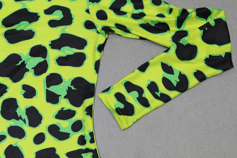 Bkld-leopard bodysuit de gola alta para mulheres,