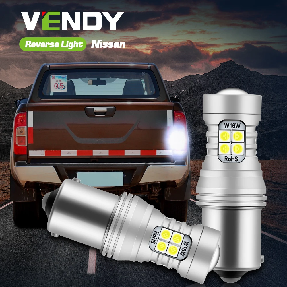 2x LED Reverse Light Blub Lamp Canbus P21W BA15S 1156 For Nissan Pathfinder 3 R51 Almera Murano Navara NP300 D40 D23 NV200 NV250 |