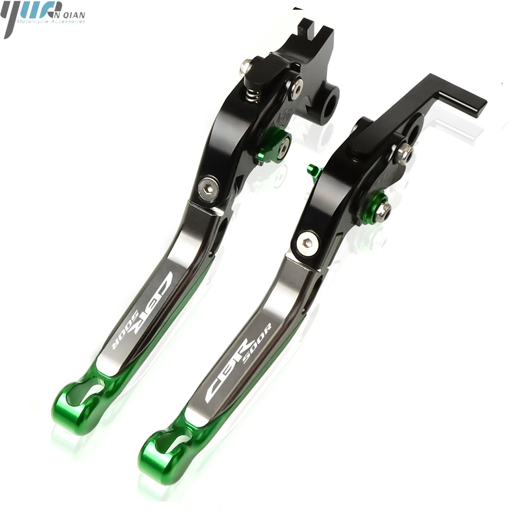 GEBKGYGE Для Honda CBR500R CBR 500 R CBR 500R 2013 CNC алюминиевые регулируемые, для гонок мотоцикла тормозные рычаги сцепления - Цвет: GEBKGYGE