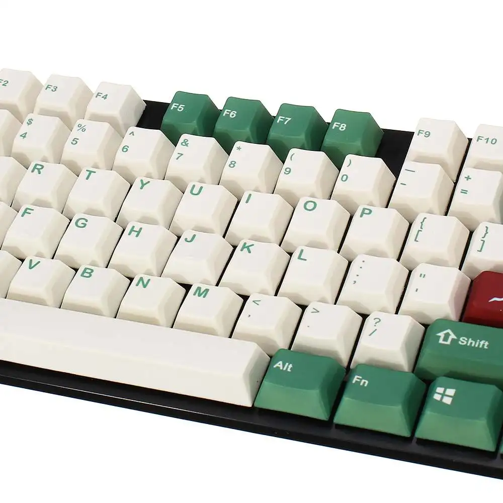 104 клавиш пятисторонняя раскладка Pbt Keycaps профильные клавиши игровая механическая клавиатура Кемпинг краситель-субкровать Keycap Сублимация Keycaps