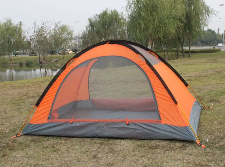 Палатки для походов на открытом воздухе, пляжа, путешествий, Tienda, открытый двухслойный алюминиевый полюс, анти-снег, уличная палатка со снежной юбкой, двухслойная кровать