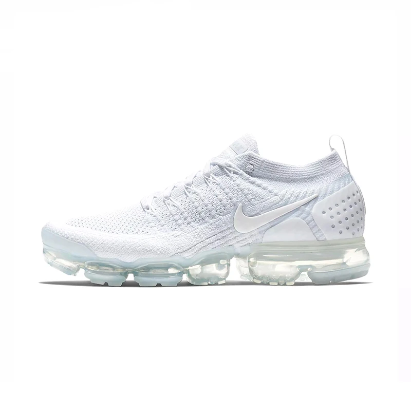 Оригинальные мужские кроссовки Nike Air Vapormax Flyknit 2,0, классические уличные кроссовки, светильник, нескользящая прочная Дизайнерская обувь 942842 - Цвет: 942842-100