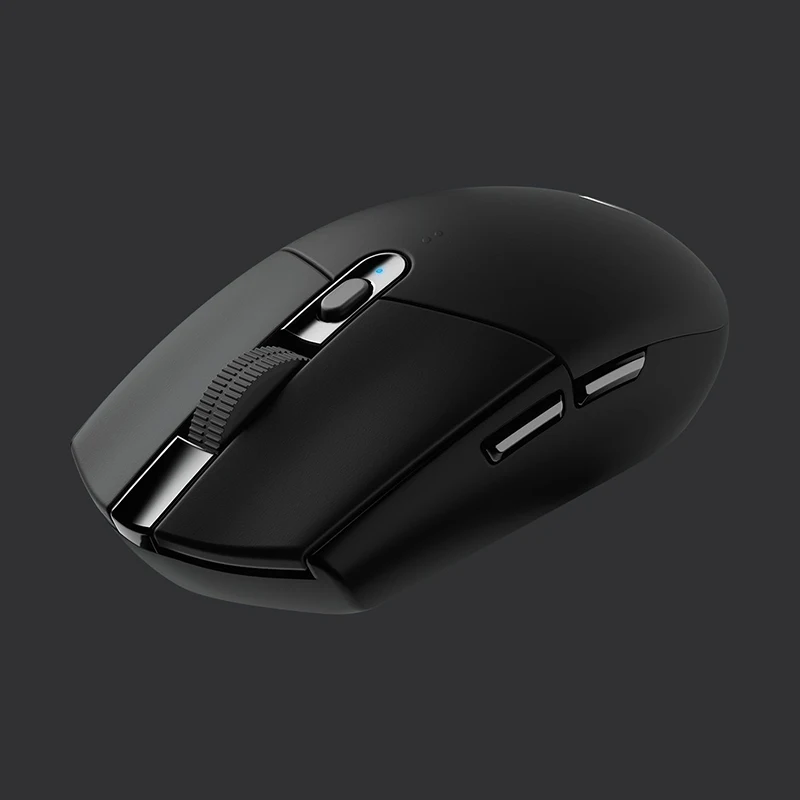 Игровая мышь logitech G304 LIGHTSPEED с датчиком HERO 12000 dpi, батарейка AA, беспроводная мышь 10X EFFICIENCY для Windows Mac