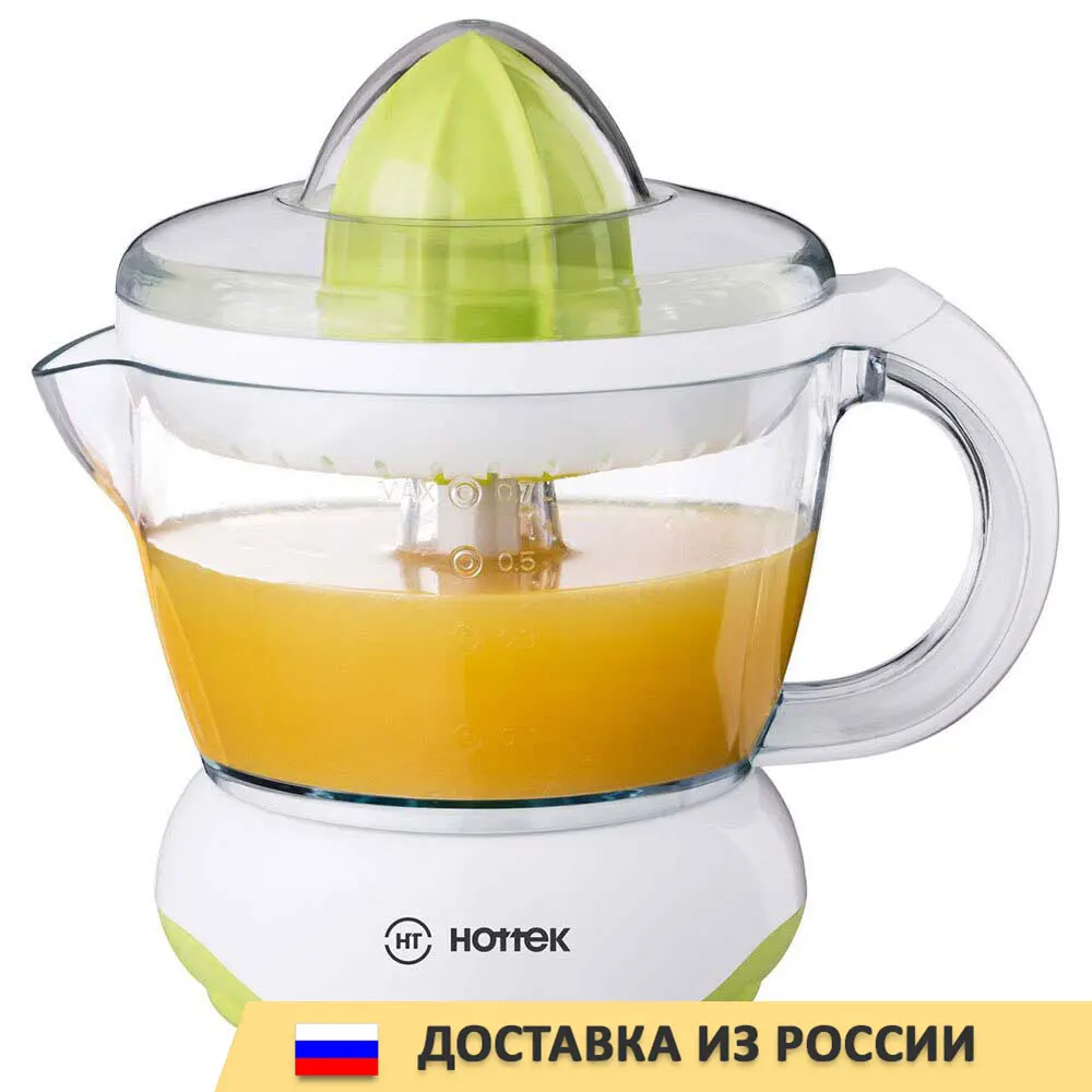 Соковыжималка Hottek ht-978-001 700мл 25вт зеленый | Бытовая техника