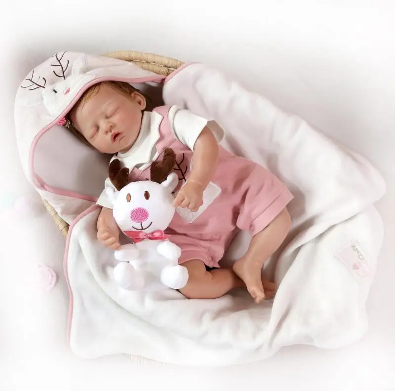 Icradle bebe reborn эксклюзивная кукла 50 см новорожденные младенцы живые Мягкие силиконовые куклы реборн игрушки для детей подарок