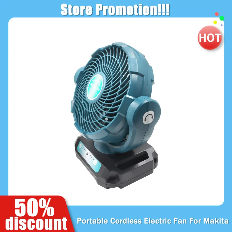 

Hot Sale DCF102 Cordless Electric Fan For Makita 14.4V 18V 20V Lithium Battery BL1415 BL1430 BL1445 BL1815 BL1830 BL1845 BL1860