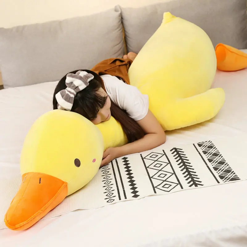 70-170cm novo tamanho gigante macio deitado pato