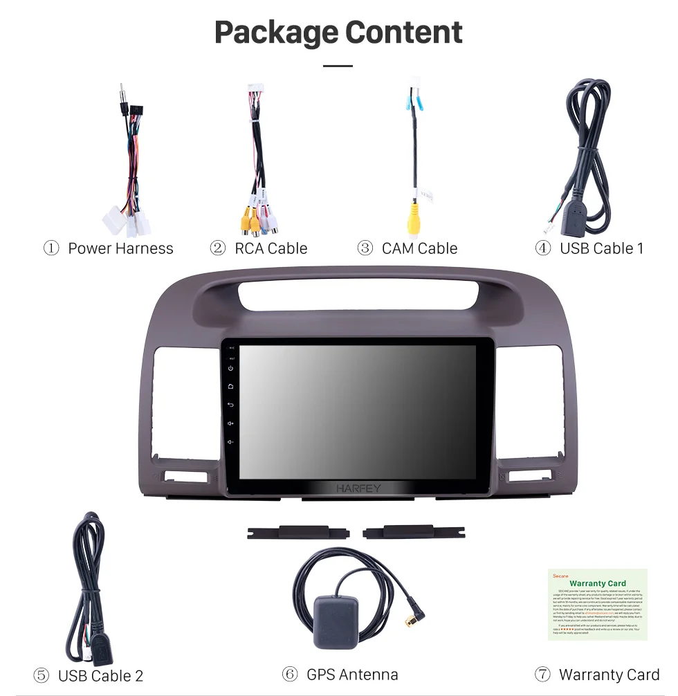 Cheap Harfey 9 inch Android 8.1 2din Car GPS Radio for 2000-2003 Toyota Camry with AUX HD Touchscreen Stereo support Carplay DAB+ OBD2 15 Cheap Harfey 9 inch Android 8.1 2din Car GPS Radio for 2000-2003 Toyota Camry with AUX HD Touchscreen Stereo support Carplay DAB+ OBD2 15