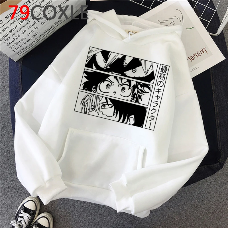 

Japanese Anime Hoodies My Hero Academia Hoodie Men Boku No Hero Academia Cartoon Graphic Streetwear Himiko Toga Sweatshirts Male