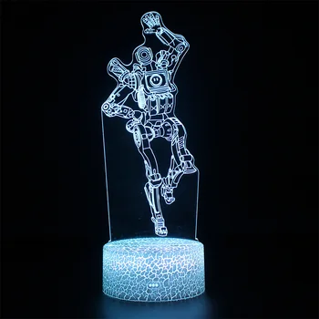 

Cartoon 3D Novelty Light LED Lights APEX Lamp Remote Control Touch 3d Table Lamp Battle Royale Led Party Night Light Illusion