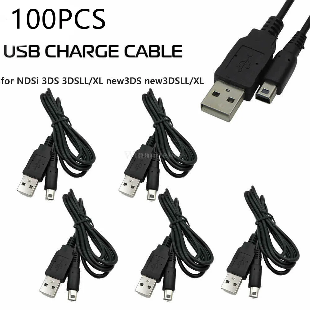 100pcs USB Data Power Charger/Charging Cable Lead Wire Adapter For