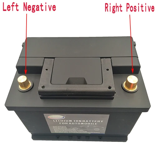 40B19L/R LiFePO4 Батарея 12V литий фосфат литий-ионный Батарея 750CCA Размеры-196*127*202 мм LiFePo4 Батарея для авто автомобиль - Цвет: 40B19L
