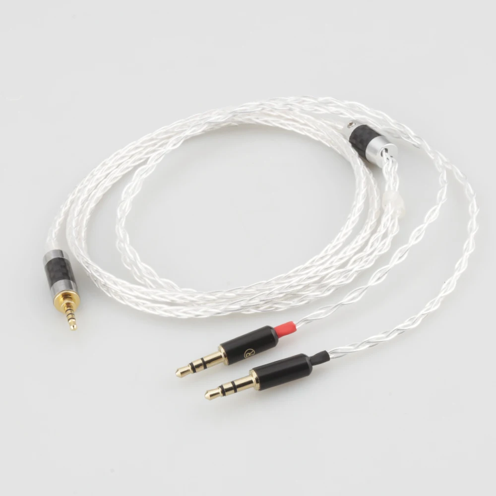 Audiocrast OCC 2 5mm Balanced Headphone upgrade cord cable For Hifiman SUNDARA he400i he400s HE560