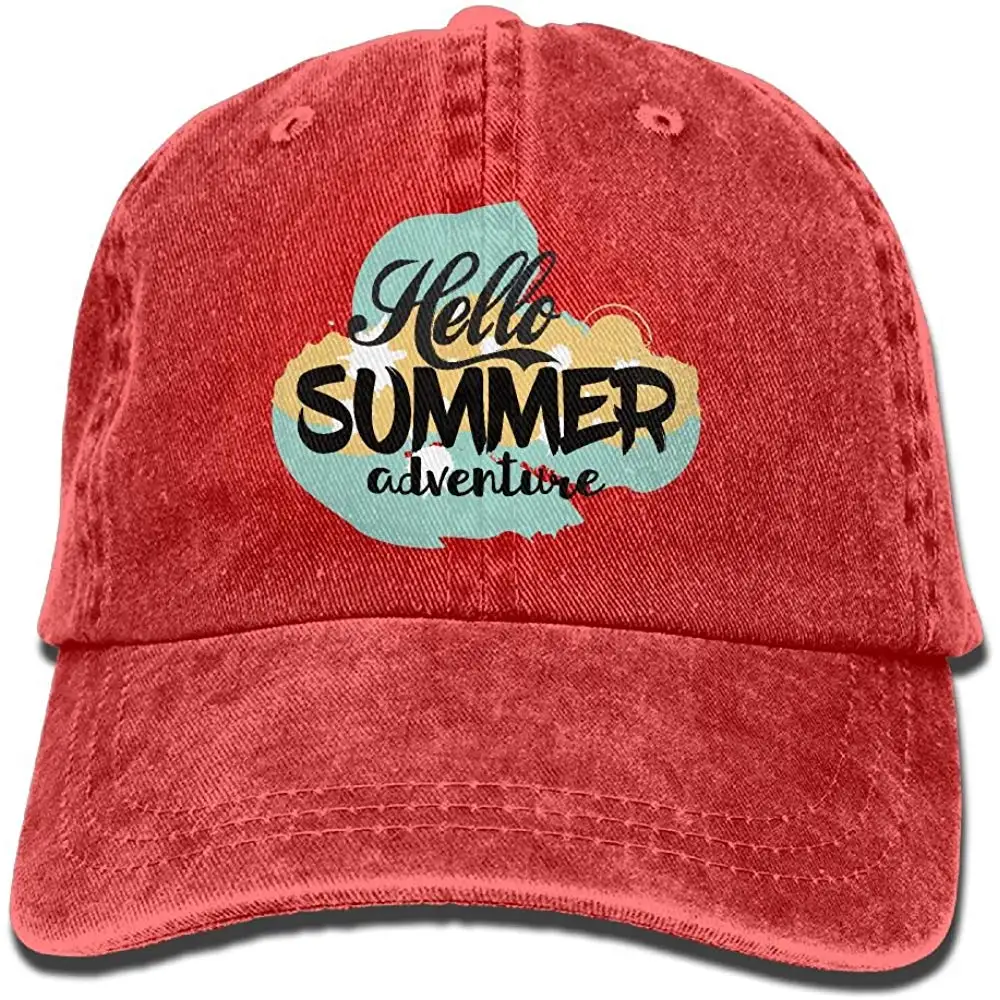TSDFCHello Лето Приключения Премиум ковбойские бейсболки папа шляпы королевский синий