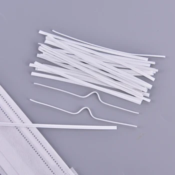 

100PCS Mask Dedicated Nose Bridge Strip DIY Craft Making Accessories For Medical Masks Disposable Masks Decor Supplies