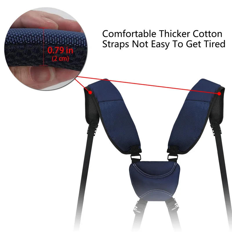 Golf Bag Straps Swivel Backpack Straps Golf Bag Double Strap, Backpack  Straps Replacement Adjustable Thick Padded Bag Strap, Universal Comfort  Easy In