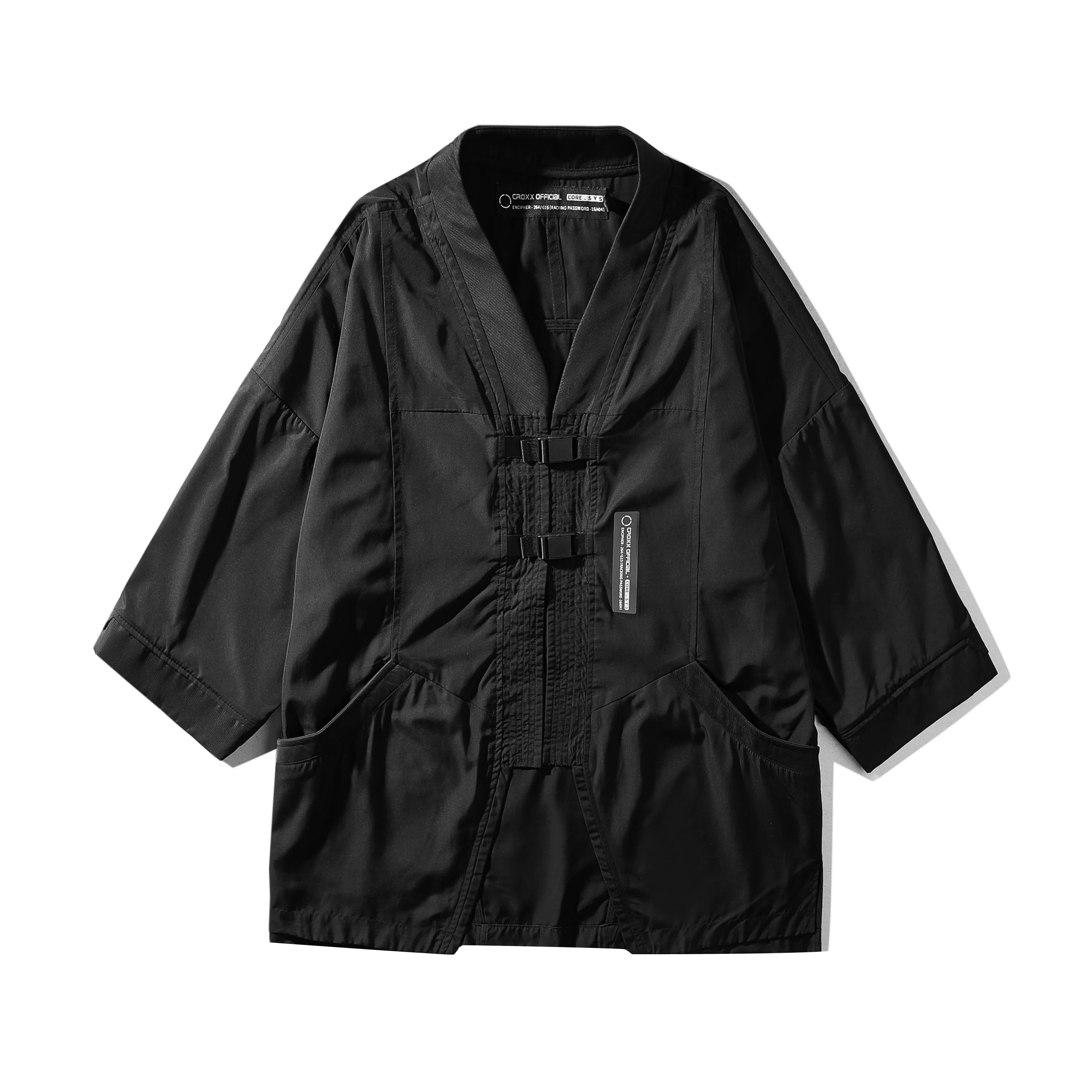 Кимоно куртка techwear man высокого качества теквир заклепки|Куртки| |