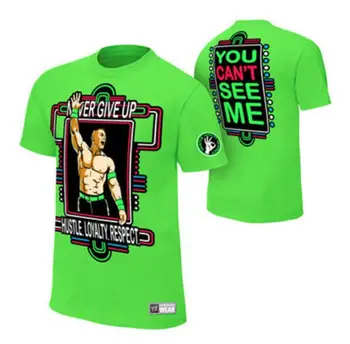 

2019 New High Quality Wrestling Tshirts Men Never Give Up Fitness T-shirt European Size S-XL