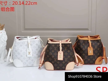 

Luxury Leather Handbags Women Bags Designer Brand Women's Shoulder Bags Large Capacity Ladies Hand Bags L353 Louis Vuitton LV-