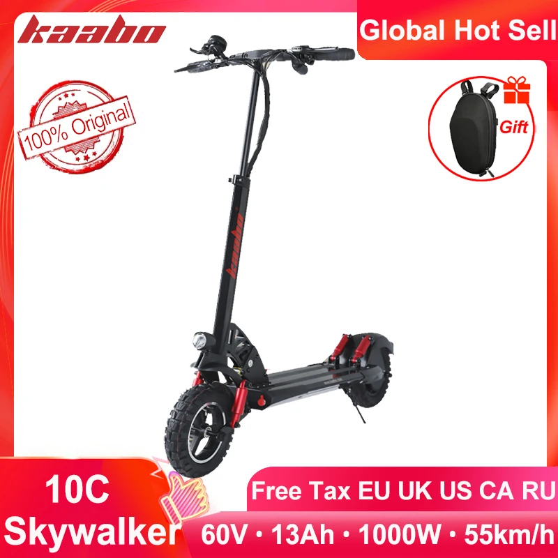Kaabo Skywalker 10c Single Drive 10inch Tire Foldable Electric Scooter