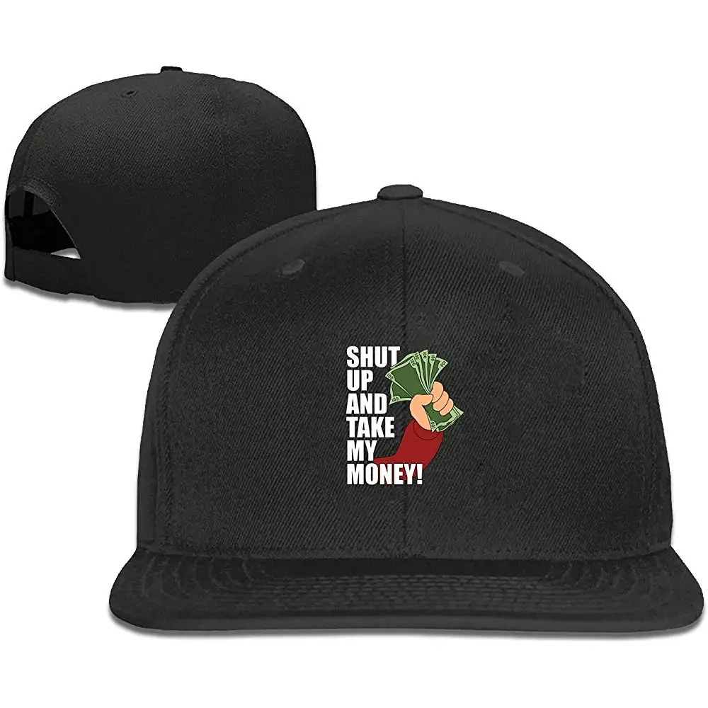 Бейсболка для девочек Shut Up and Take My Money, Мужская кепка, s головные уборы для женщин, классическая спортивная однотонная Кепка