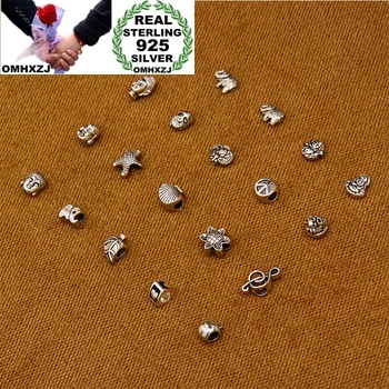 

OMHXZJ Wholesale ZB588 DIY Jewelry Making Accessories Findings Components Bracelet Necklace Tibetan Silver Round Spacer Beads