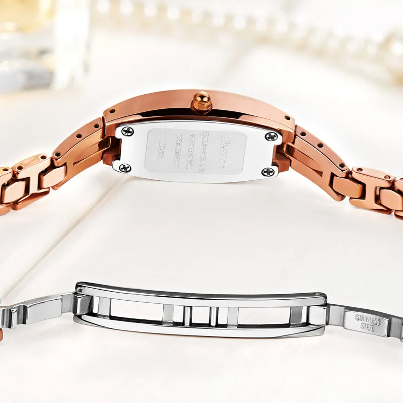 

JSDUN Customizable Fashion Tungsten Steel Waterproof Quartz Watch Trend Bracelets Ladies' Watch WOMEN'S Watch