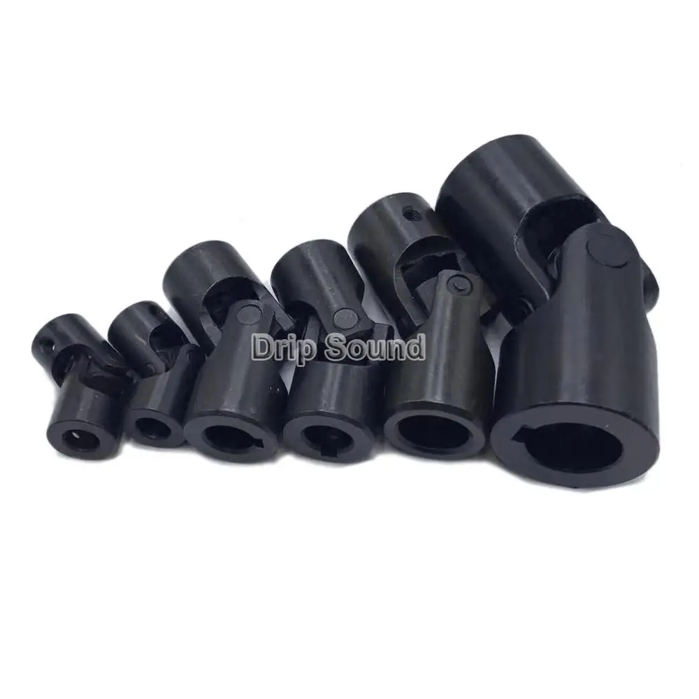 Universal do Acoplamento da Junção da Cruz do Conector do Acoplador do Eixo da Saída do Motor do Furo de 1 10mm-35mm com Keyway Bucha Eixo Saída Motor Furo de 1 Pces do da