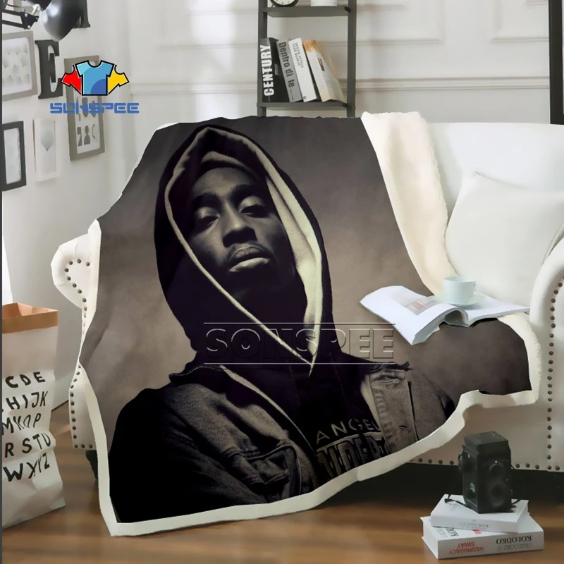10 Рэппер 2pac Tupac/Biggie Smells путешествия молодежное постельное белье Узорчатое набивное одеяло покрывало для мальчика девочки путешествия одеяло квилт для софы - Цвет: 10