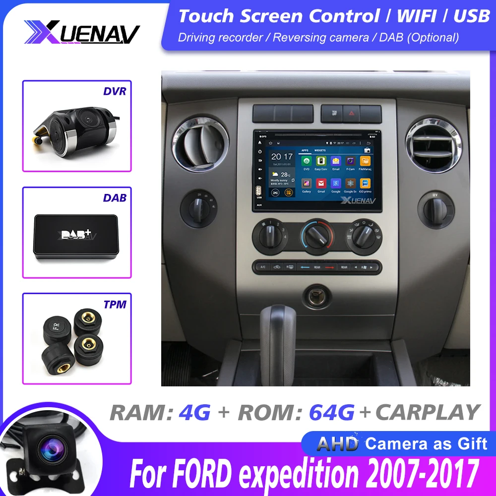 2 Din Android Car Stereo For Ford Expedition 20072017 Car Radio