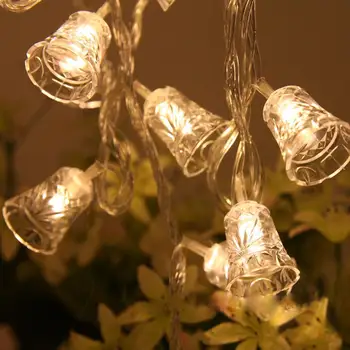 

LED Bell Light String Lamp Fairy Lights Christmas Decoration Holiday Lighting