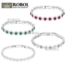 Высокое качество Swa оригинальные браслеты для женщин Изготовление ювелирных изделий для женщин бренд 1:1 Производство Подарки для