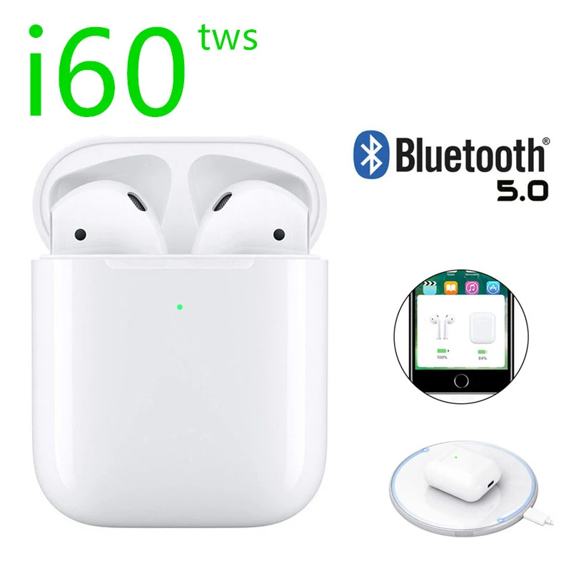 I60 TWS не W1 чип LK-TE9 настоящие Беспроводные спортивные наушники Bluetooth 5,0 наушники с сенсорным управлением наушники I 60