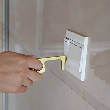 

Safety Door Opener No Touch Portable Anti-germ Elevator Button Drawer Door Handle Assistant safety Contactless Tool Assistant