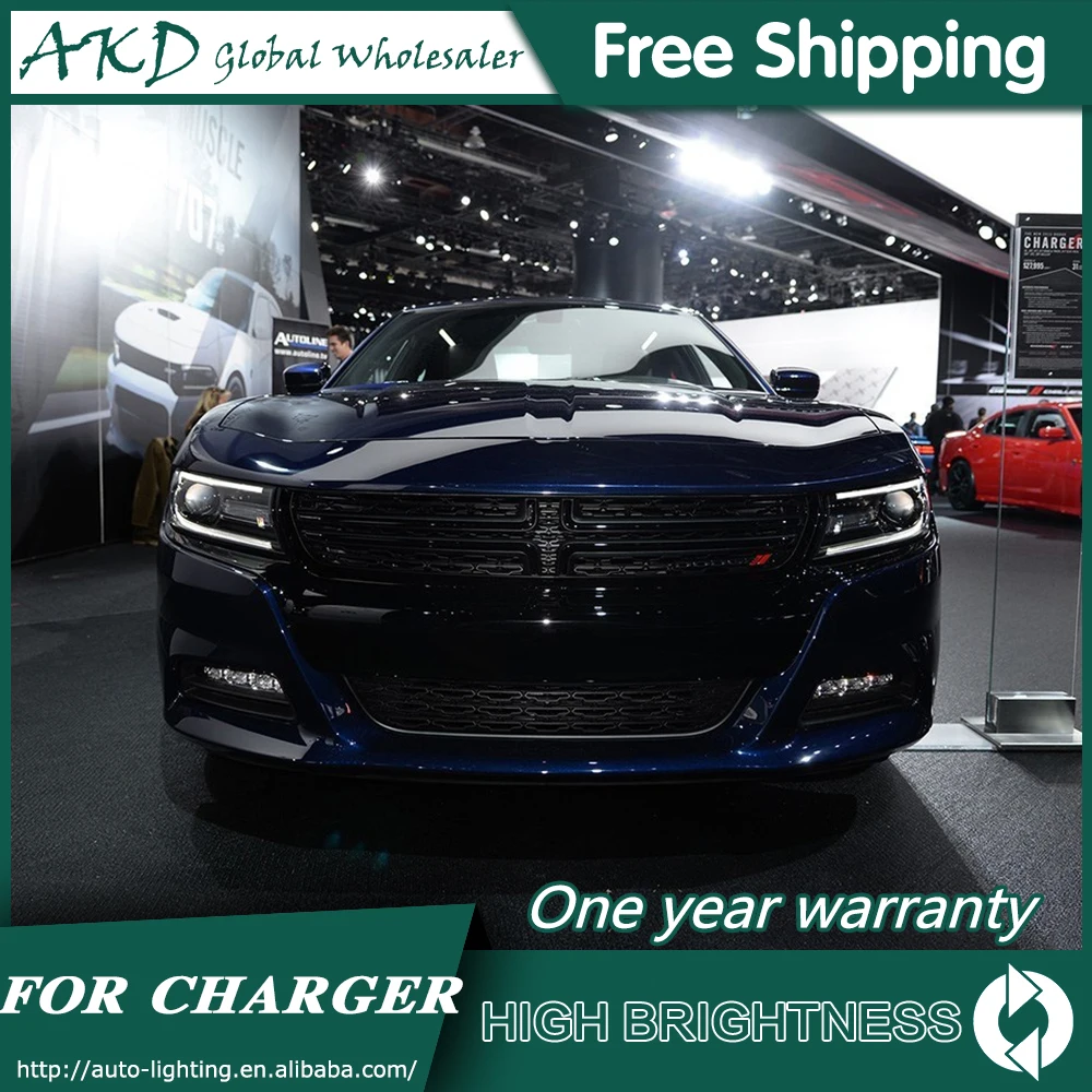 US $520.00 Headlights For Car Dodge Charger 20152019 DRL Daytime Running Lights Head Lamp LED Bi Xenon Bulb Fog Lights Car Accessories