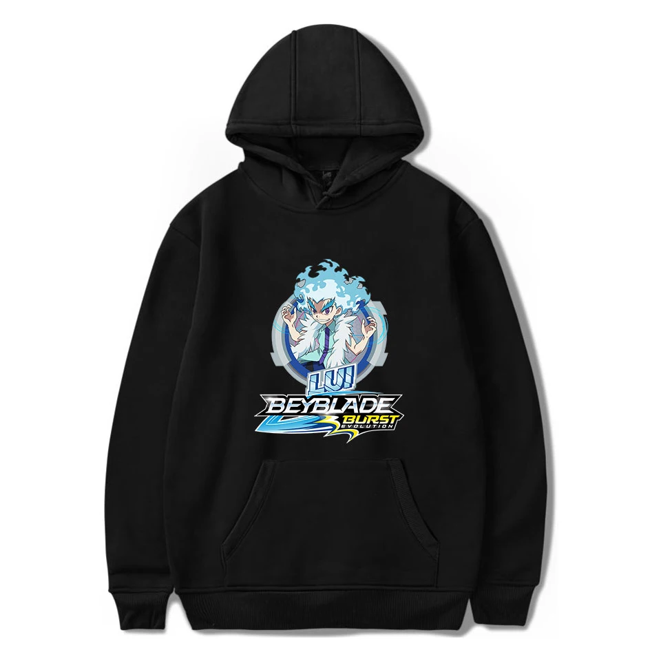 Толстовки Beyblade Burst эволюционные свитшоты для мужчин и женщин Harajuku худи с принтом пуловеры красные для мальчиков и девочек Популярные Осенние Топы