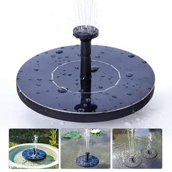 

Solar Fountain Power Water Fountain Pool Pond Garden Decoration Outdoor Bird Bath Patio Floating Water Fountain Pump Solar Panel