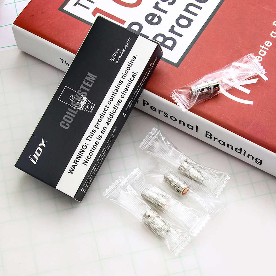 5pcs Original IJOY AI EVO vape Replacement 0.7ohm Mesh Coils 1.4ohm coil E-cigarette Coil for IJOY AI EVO Kit (5)