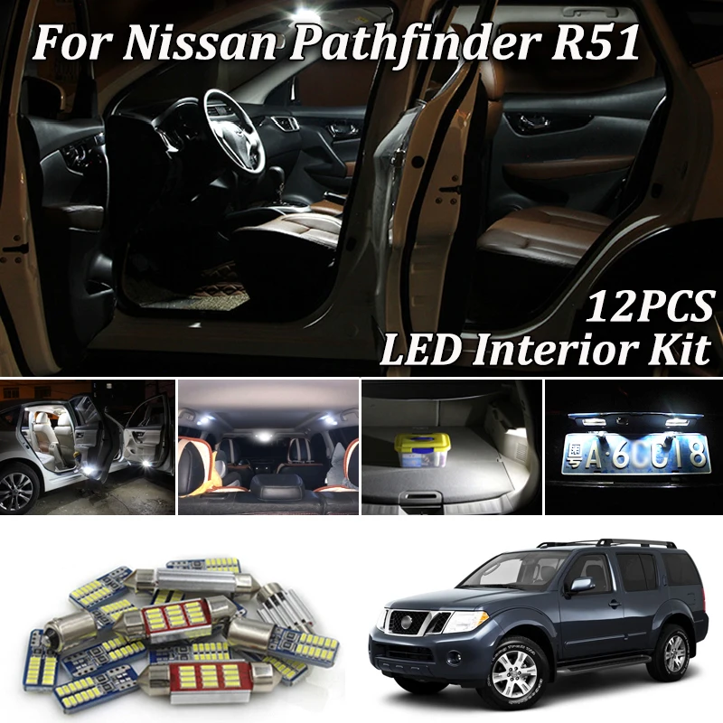 Car & Truck Lighting & Lamps 12pcs Interior LED Lights Package kit