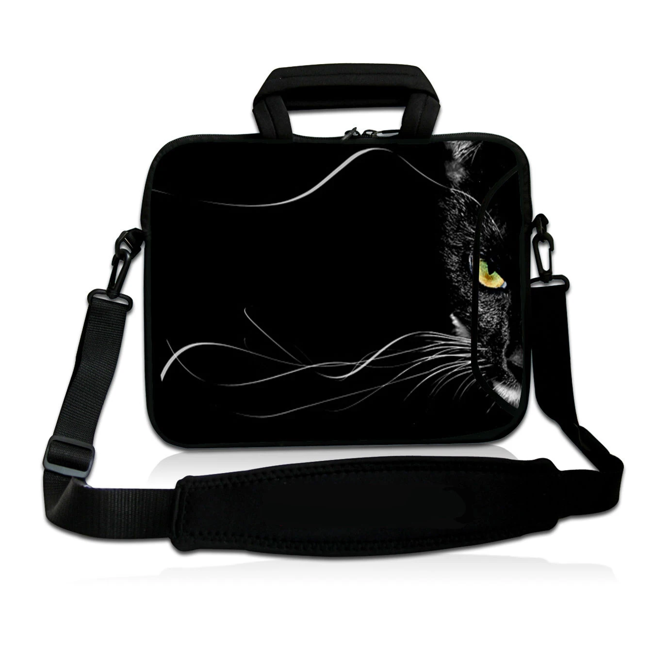 

Cat Tiger Animal Notebook Shoulder Laptop Bags 9.7 Tablet 10.1 12 13 13.3 14 15.6 15.4 17 Computer Nylon Briefcase Messenger Bag