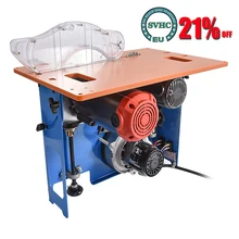 Multi fonction bois Table scie type ouvert sans poussière mère enfant scie relevable Oblique coupe Table scie 220V 4800 tr/min 15.5CM