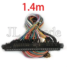 Harnais de Jamma de 28 broches avec le câble de jeu de fil de terminal/connecteur de 2.8mm/4.8mm pour des accessoires d'armoire de machine de jeu d'arcade de bricolage(China)