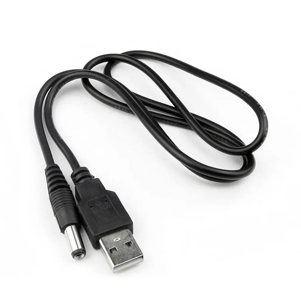 USB порт к DC порту зарядный кабель 5 5*2 1 мм В Цилиндрический разъем питания