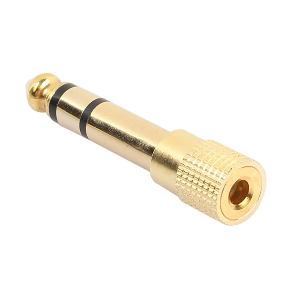 

Mini 6.35mm 1/4inch Male To 3.5mm 1/8inch Female Stereo Adapter Plug Stereo Audio Headphone Headset Adapter
